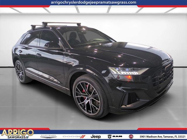 used 2023 Audi Q8 car, priced at $54,000