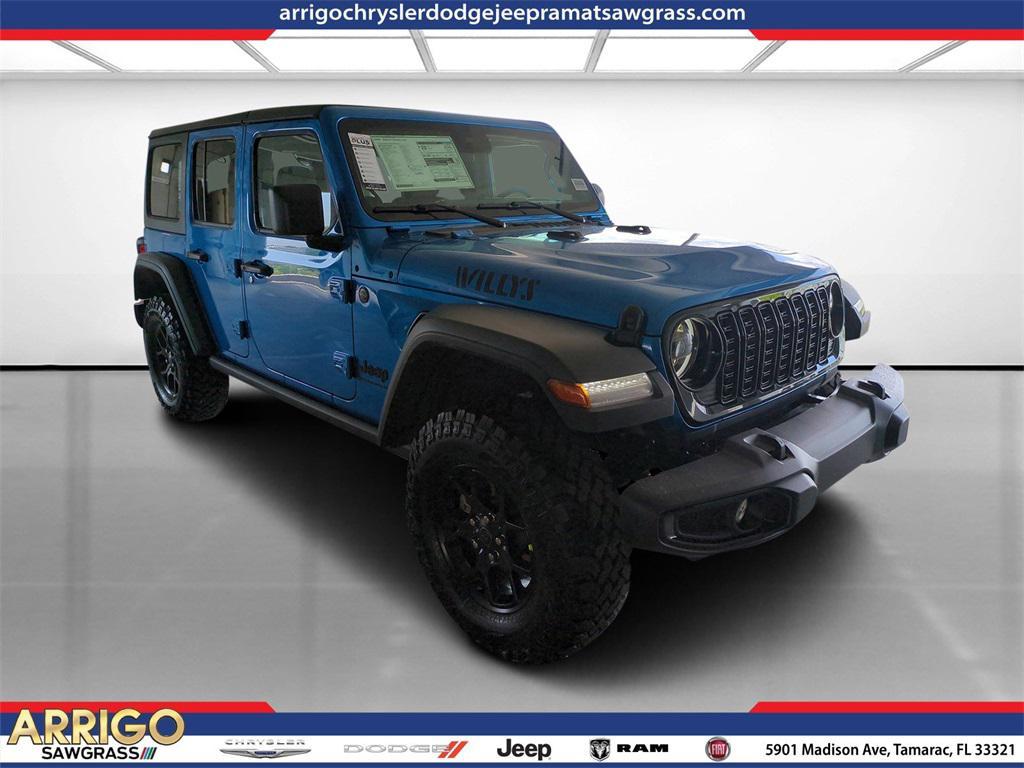 new 2025 Jeep Wrangler car, priced at $45,966