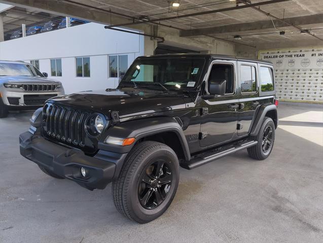 used 2020 Jeep Wrangler Unlimited car, priced at $32,499