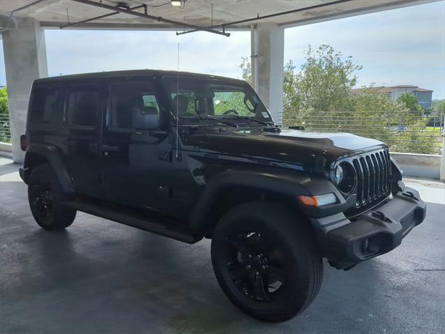 used 2020 Jeep Wrangler Unlimited car, priced at $32,499