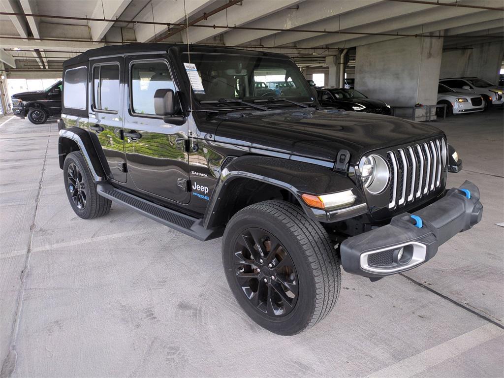 used 2022 Jeep Wrangler Unlimited 4xe car, priced at $30,161