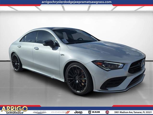 used 2022 Mercedes-Benz AMG CLA 35 car, priced at $42,788