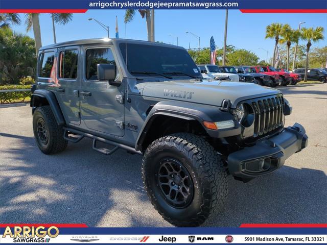 used 2023 Jeep Wrangler car, priced at $32,550