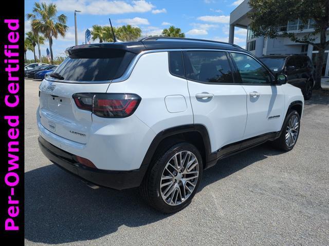 used 2022 Jeep Compass car, priced at $24,989