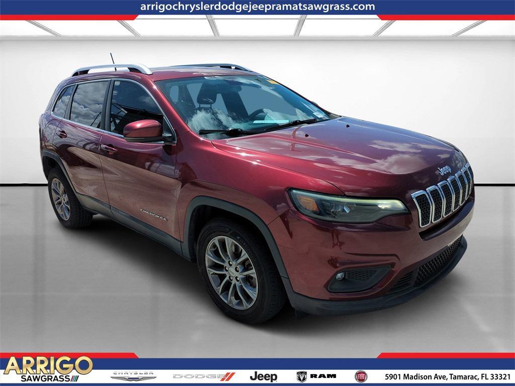 used 2020 Jeep Cherokee car, priced at $13,432