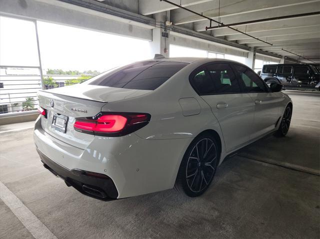 used 2021 BMW M550 car, priced at $43,550