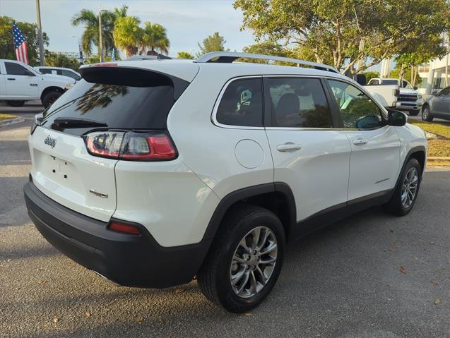 used 2021 Jeep Cherokee car, priced at $20,998