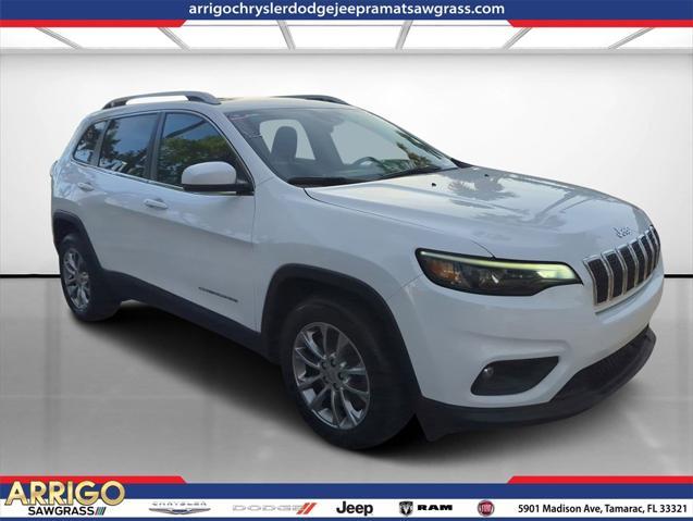 used 2021 Jeep Cherokee car, priced at $20,998