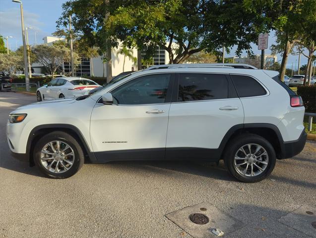 used 2021 Jeep Cherokee car, priced at $20,998