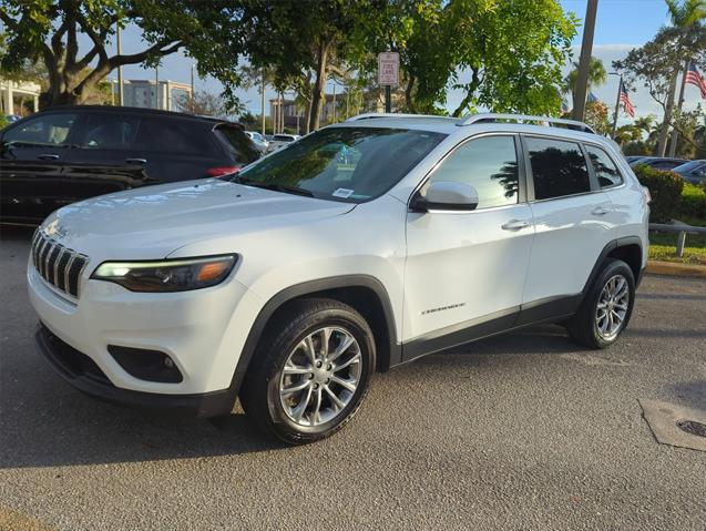 used 2021 Jeep Cherokee car, priced at $20,998