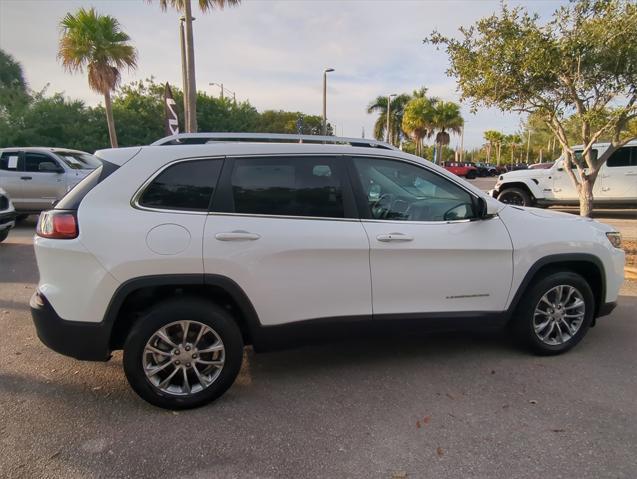 used 2021 Jeep Cherokee car, priced at $20,998