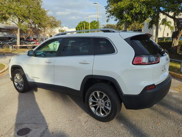 used 2021 Jeep Cherokee car, priced at $20,998