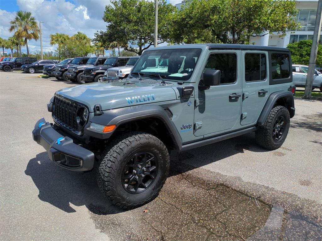 used 2024 Jeep Wrangler 4xe car, priced at $39,040