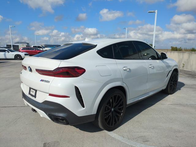 used 2022 BMW X6 car, priced at $60,850