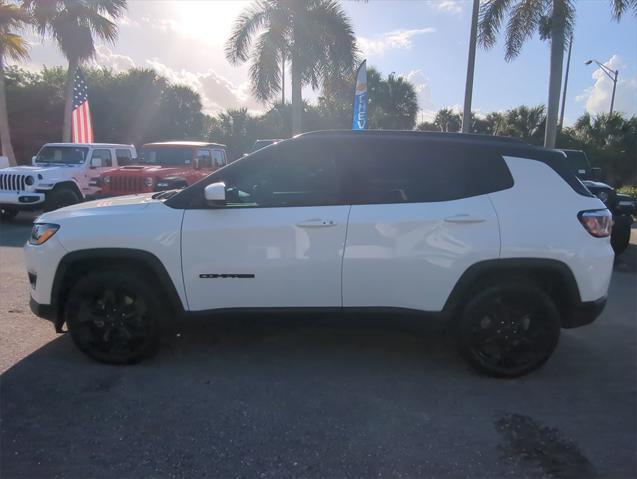 used 2021 Jeep Compass car, priced at $17,998