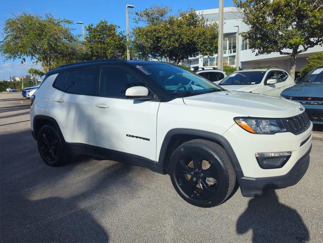 used 2021 Jeep Compass car, priced at $17,998