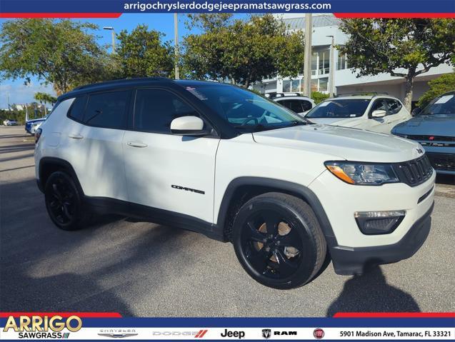 used 2021 Jeep Compass car, priced at $17,998