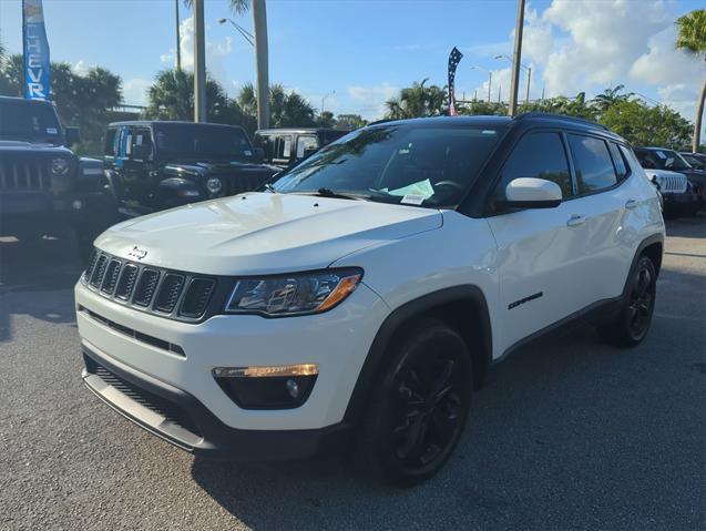 used 2021 Jeep Compass car, priced at $17,998