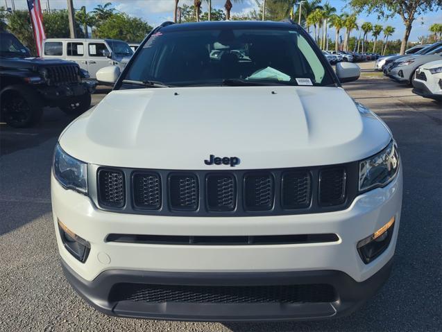 used 2021 Jeep Compass car, priced at $17,998