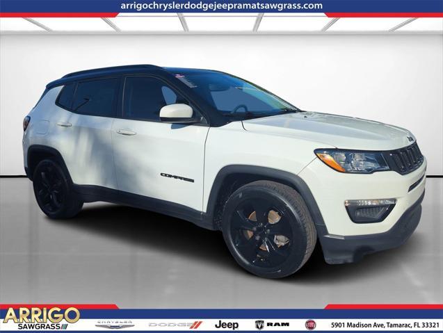 used 2021 Jeep Compass car, priced at $16,498