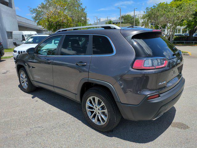 used 2021 Jeep Cherokee car, priced at $23,271