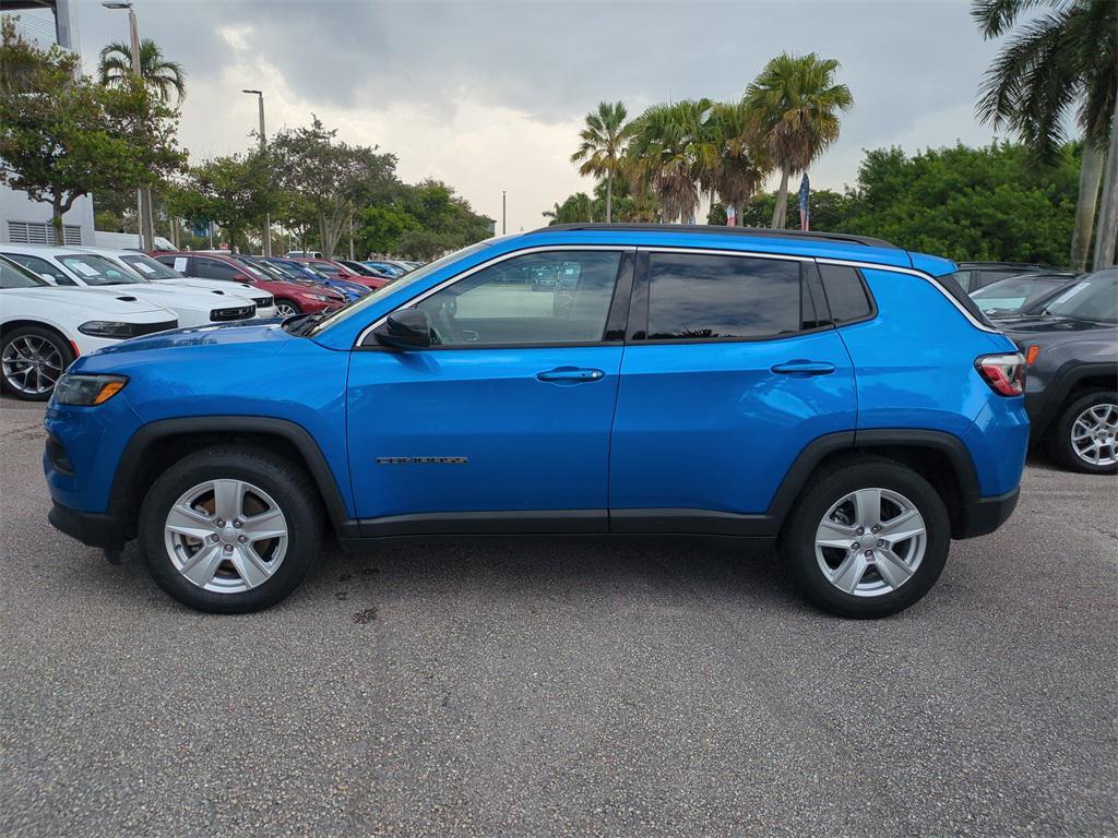 used 2022 Jeep Compass car, priced at $18,430