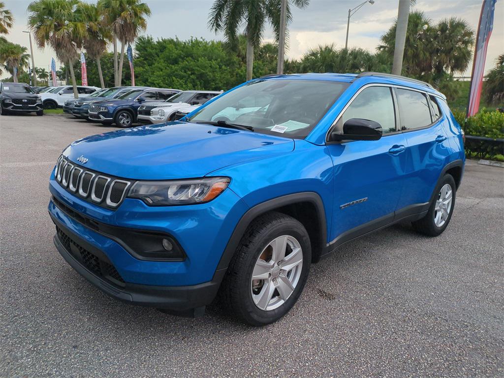 used 2022 Jeep Compass car, priced at $18,430