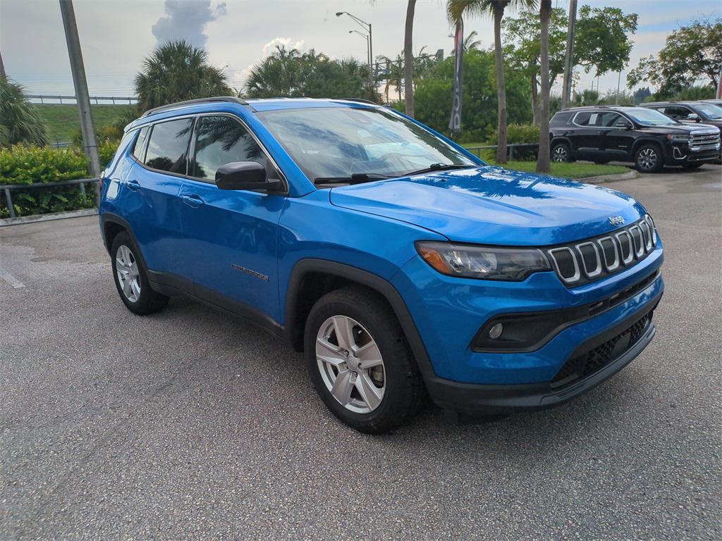 used 2022 Jeep Compass car, priced at $18,430
