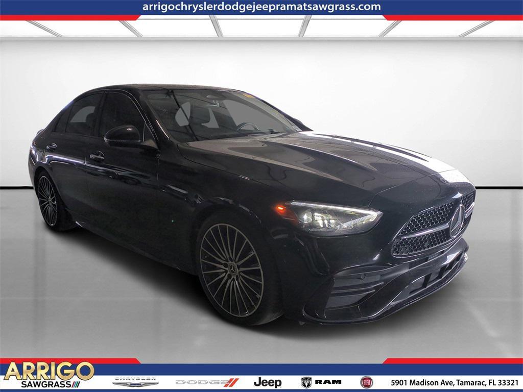 used 2023 Mercedes-Benz C-Class car, priced at $34,047