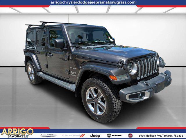 used 2018 Jeep Wrangler Unlimited car, priced at $22,871