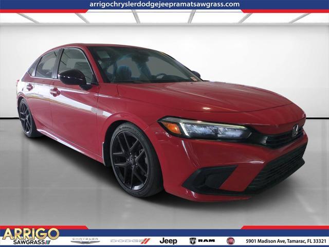 used 2023 Honda Civic car, priced at $23,148