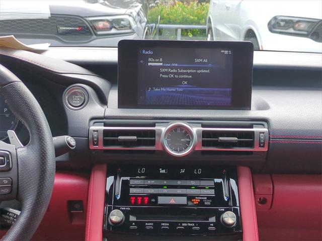 used 2022 Lexus IS 350 car, priced at $35,999