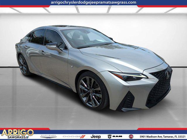 used 2022 Lexus IS 350 car, priced at $35,489