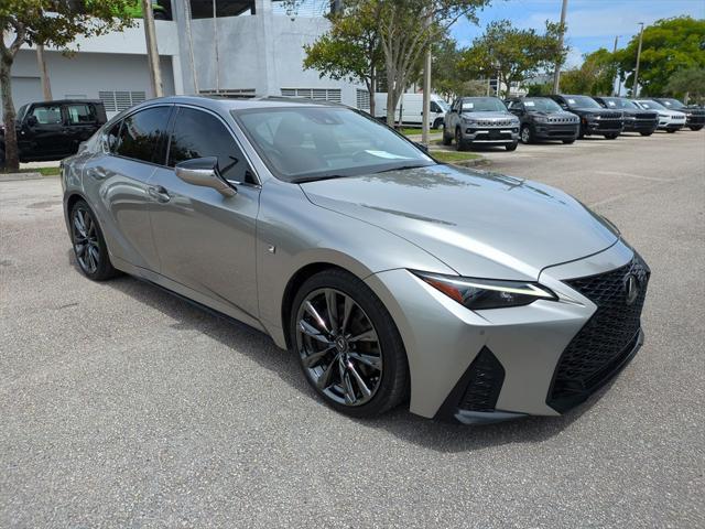 used 2022 Lexus IS 350 car, priced at $35,999