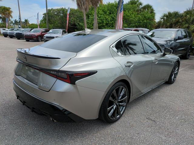 used 2022 Lexus IS 350 car, priced at $35,999