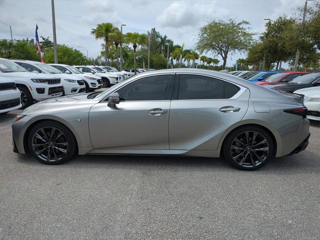 used 2022 Lexus IS 350 car, priced at $35,999