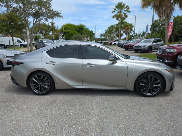 used 2022 Lexus IS 350 car, priced at $35,999