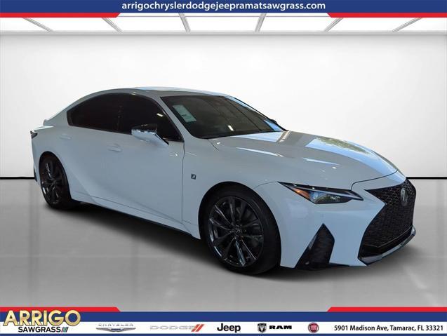 used 2022 Lexus IS 350 car, priced at $41,900