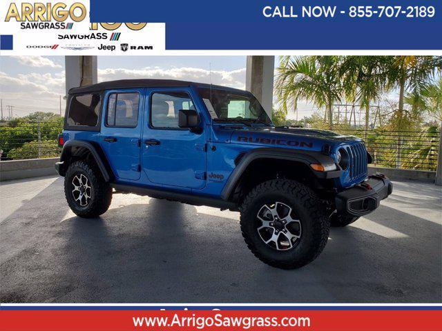 used 2022 Jeep Wrangler Unlimited car, priced at $44,988