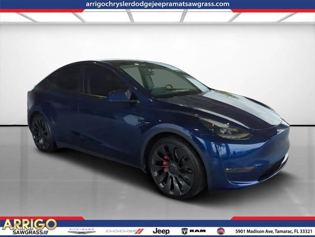 used 2023 Tesla Model Y car, priced at $40,588