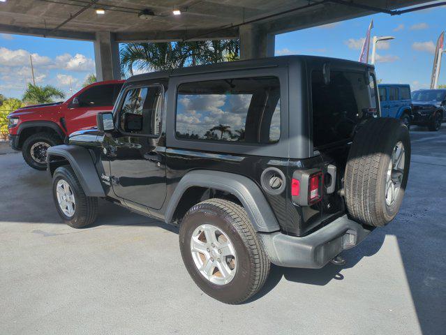 used 2020 Jeep Wrangler car, priced at $23,443