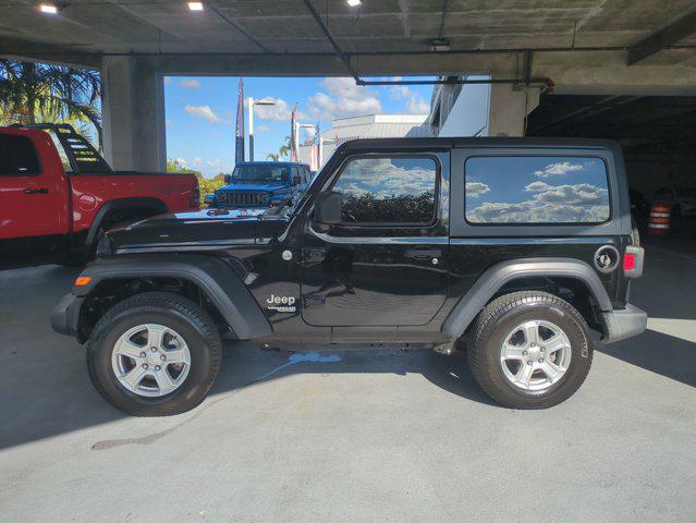 used 2020 Jeep Wrangler car, priced at $23,443