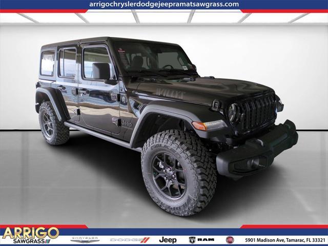 new 2025 Jeep Wrangler car, priced at $49,172