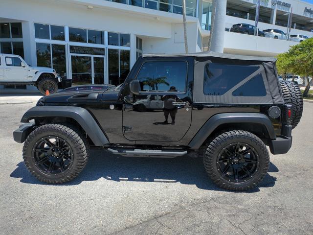 used 2014 Jeep Wrangler car, priced at $15,350