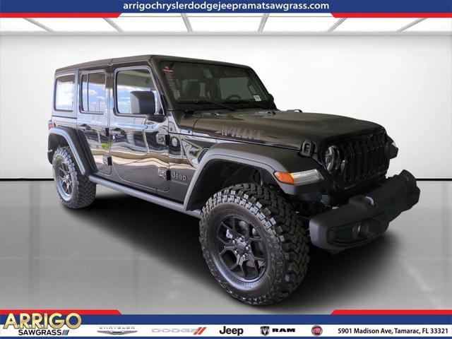 new 2025 Jeep Wrangler car, priced at $45,878