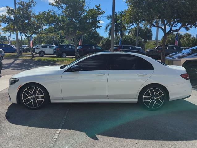 used 2021 Mercedes-Benz E-Class car, priced at $34,000