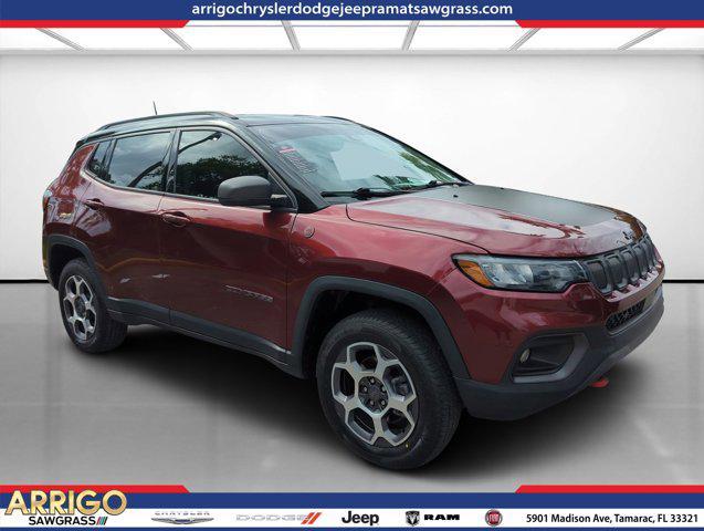 used 2022 Jeep Compass car, priced at $19,500