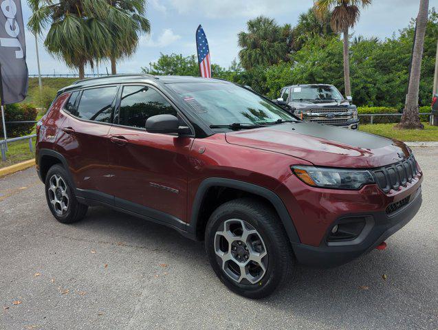 used 2022 Jeep Compass car, priced at $21,250