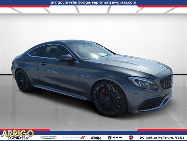 used 2017 Mercedes-Benz AMG C 63 car, priced at $52,998