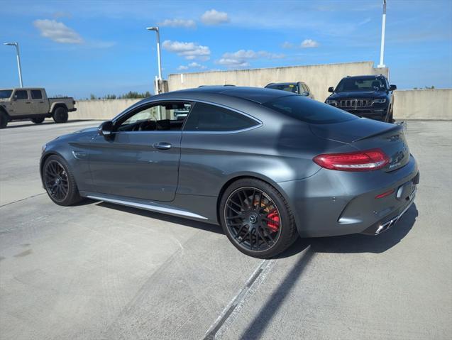 used 2017 Mercedes-Benz AMG C 63 car, priced at $52,998